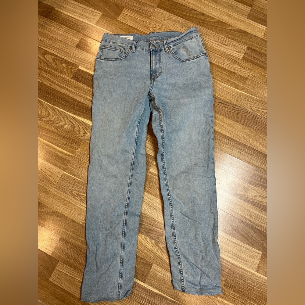 Zara women’s  Denim Straight Jeans